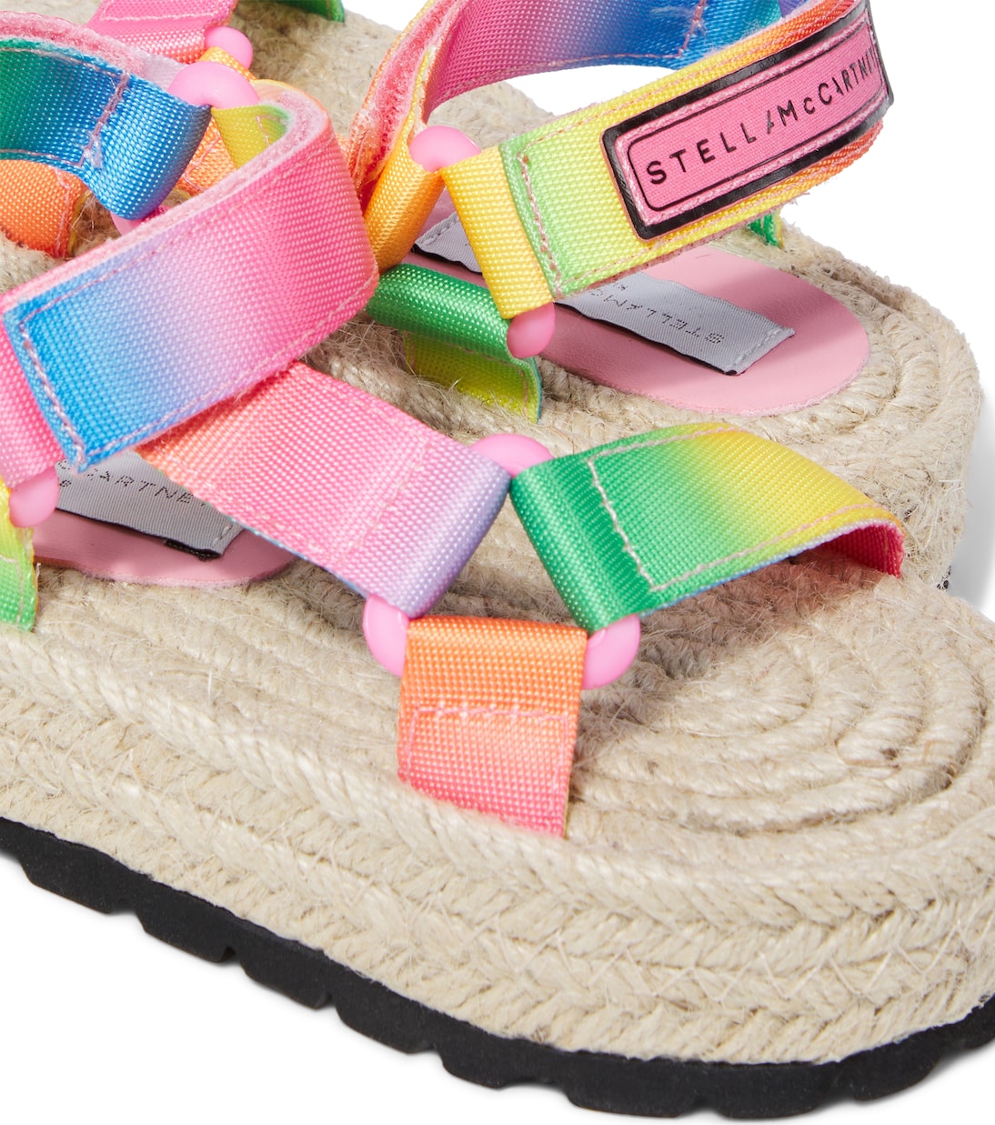 Sandali espadrillas in canvas | Stella McCartney Kids