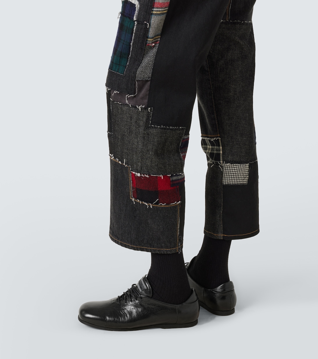 x Levi's® patchwork wide-leg jeans | Junya Watanabe