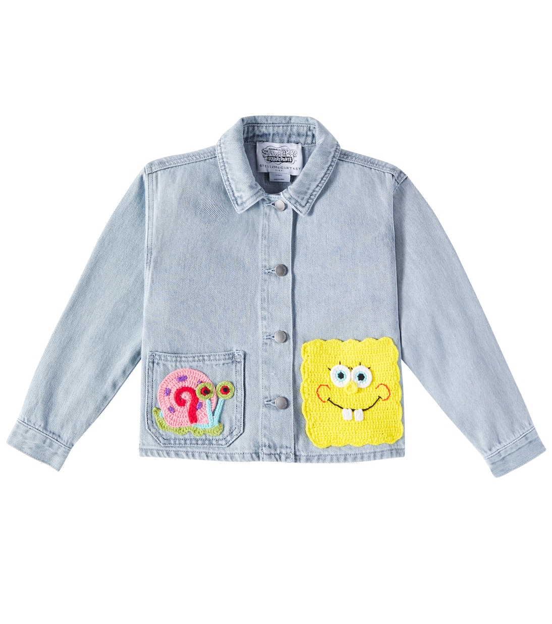 X SpongeBob Jacke aus Denim | Stella McCartney Kids