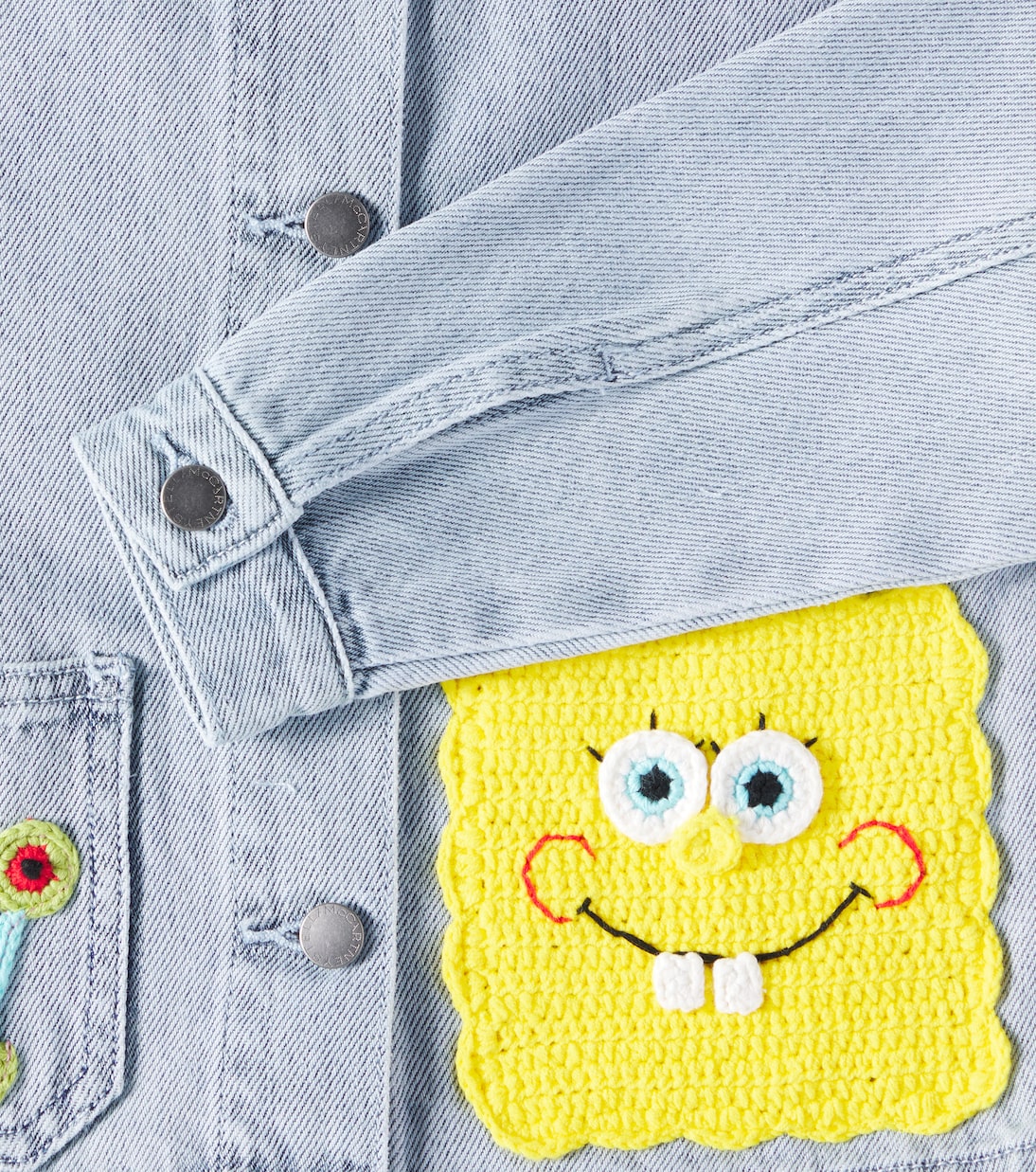 X SpongeBob Jacke aus Denim | Stella McCartney Kids