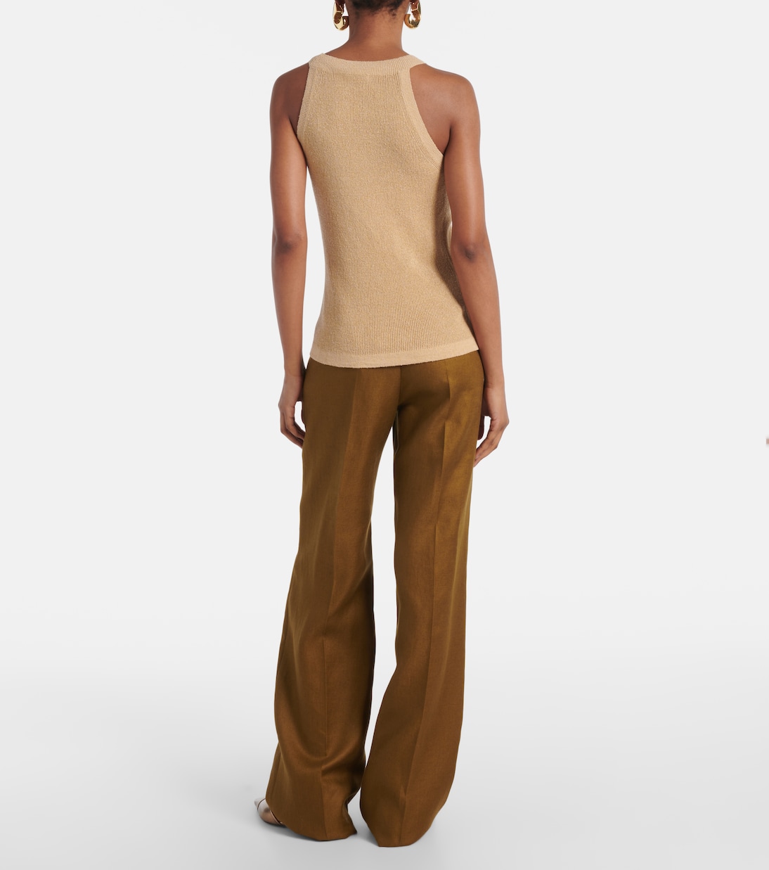 Top Lolly en lin et soie mélangés | Max Mara