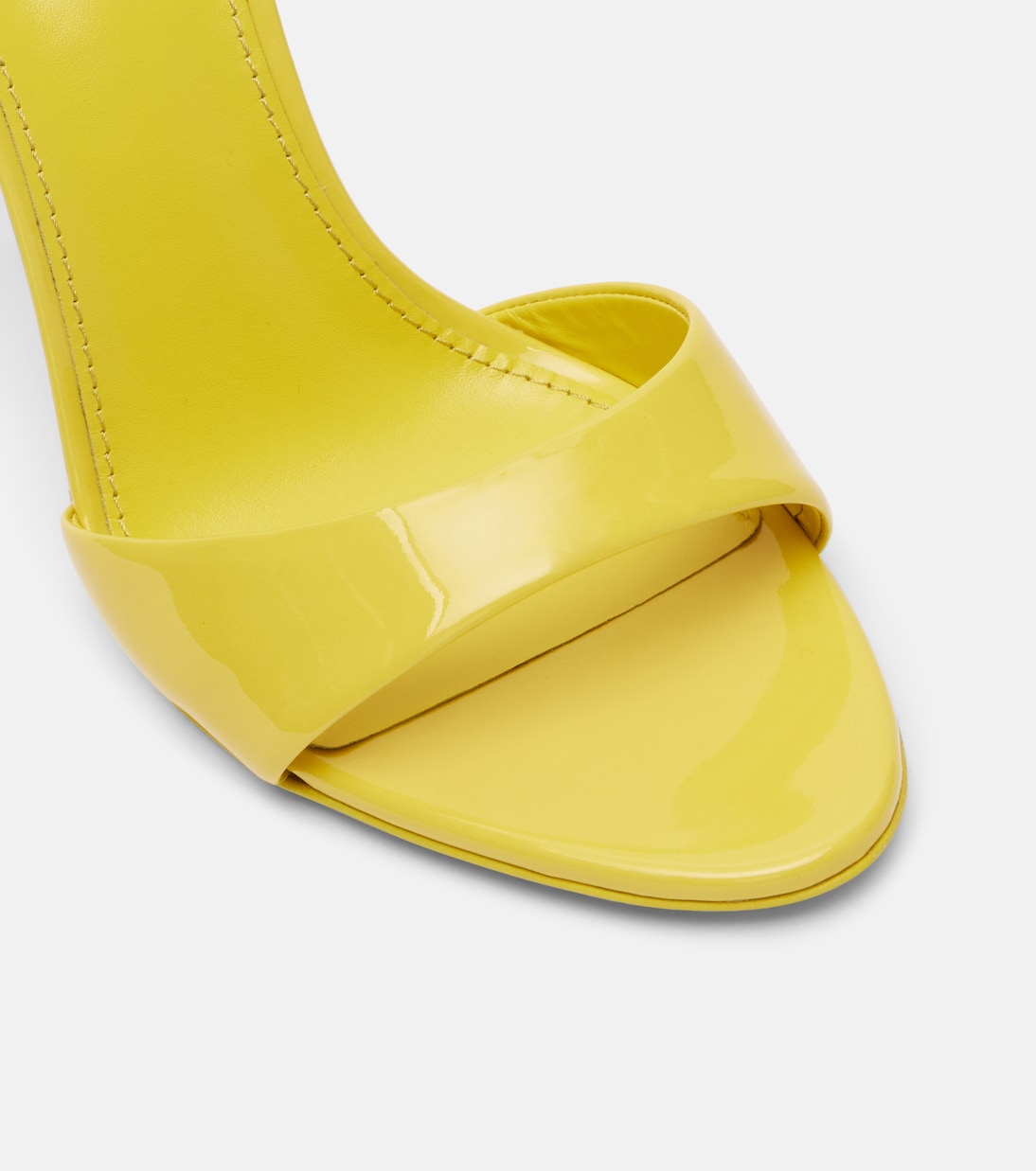 Mules Lidia en cuir verni | Paris Texas