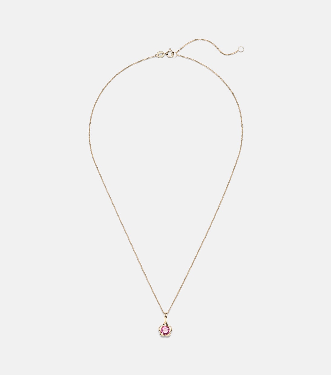 Collana Festival in oro 14kt con tormalina | Stone and Strand