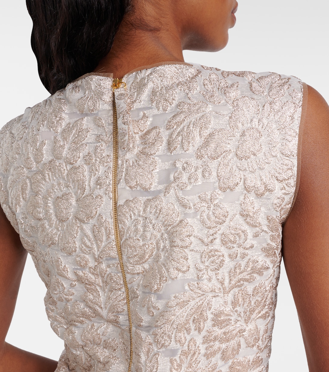 Robe en lamé | Carolina Herrera