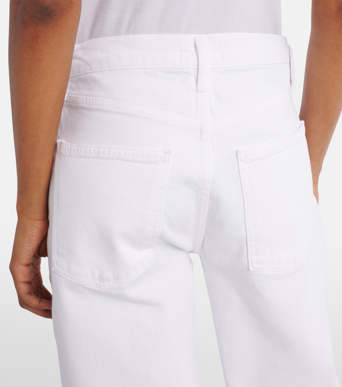 Jeans a gamba larga Harper Crop | Agolde