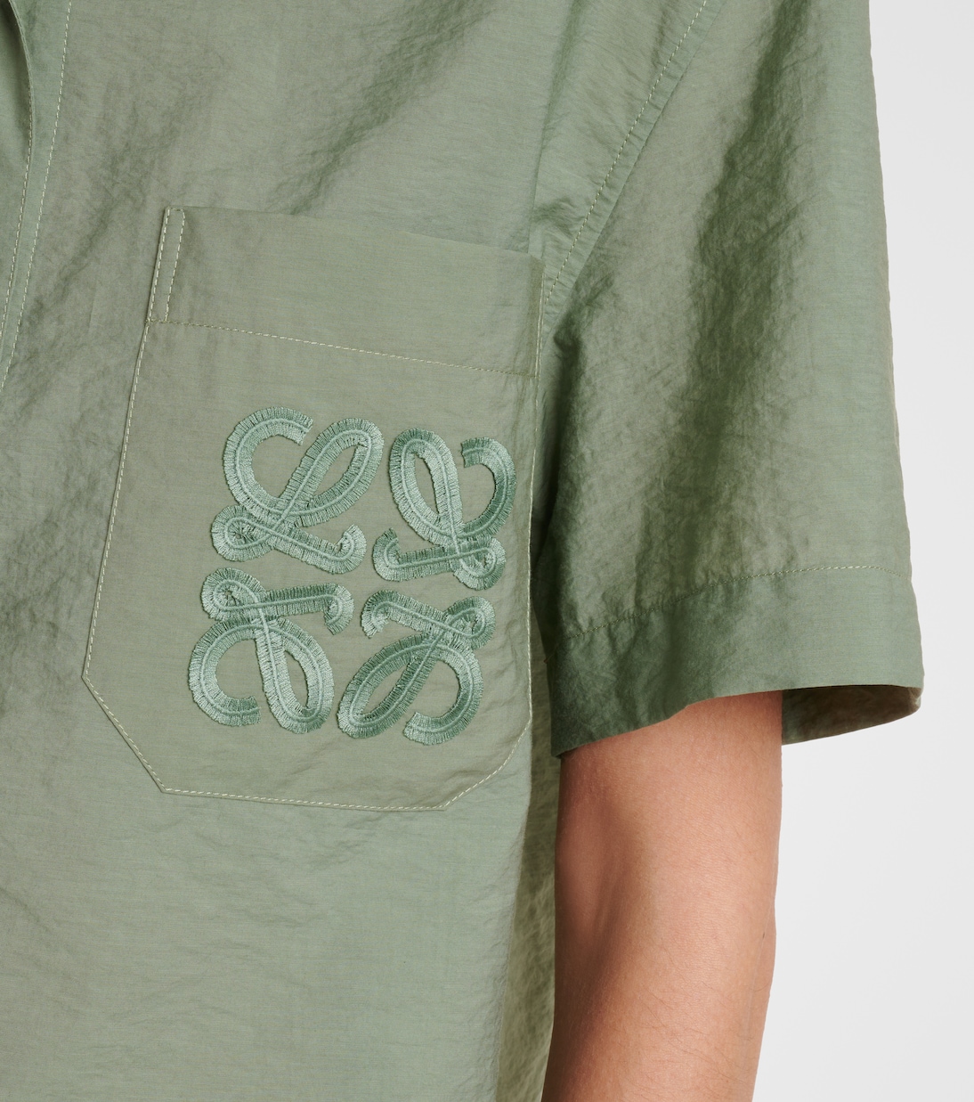 Chemise Anagram en coton mélangé | Loewe