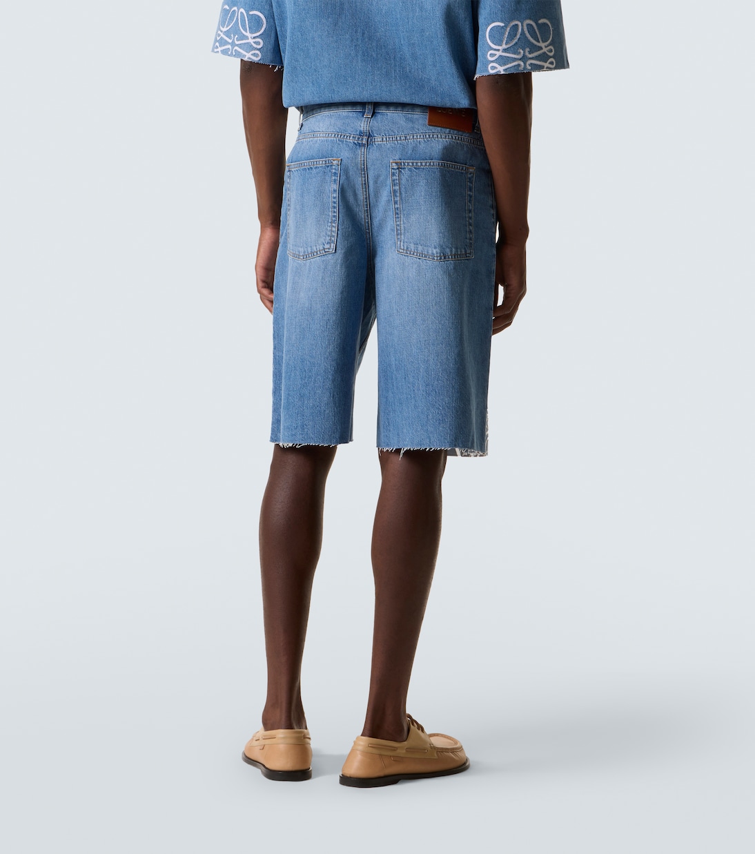 Anagram denim shorts | Loewe