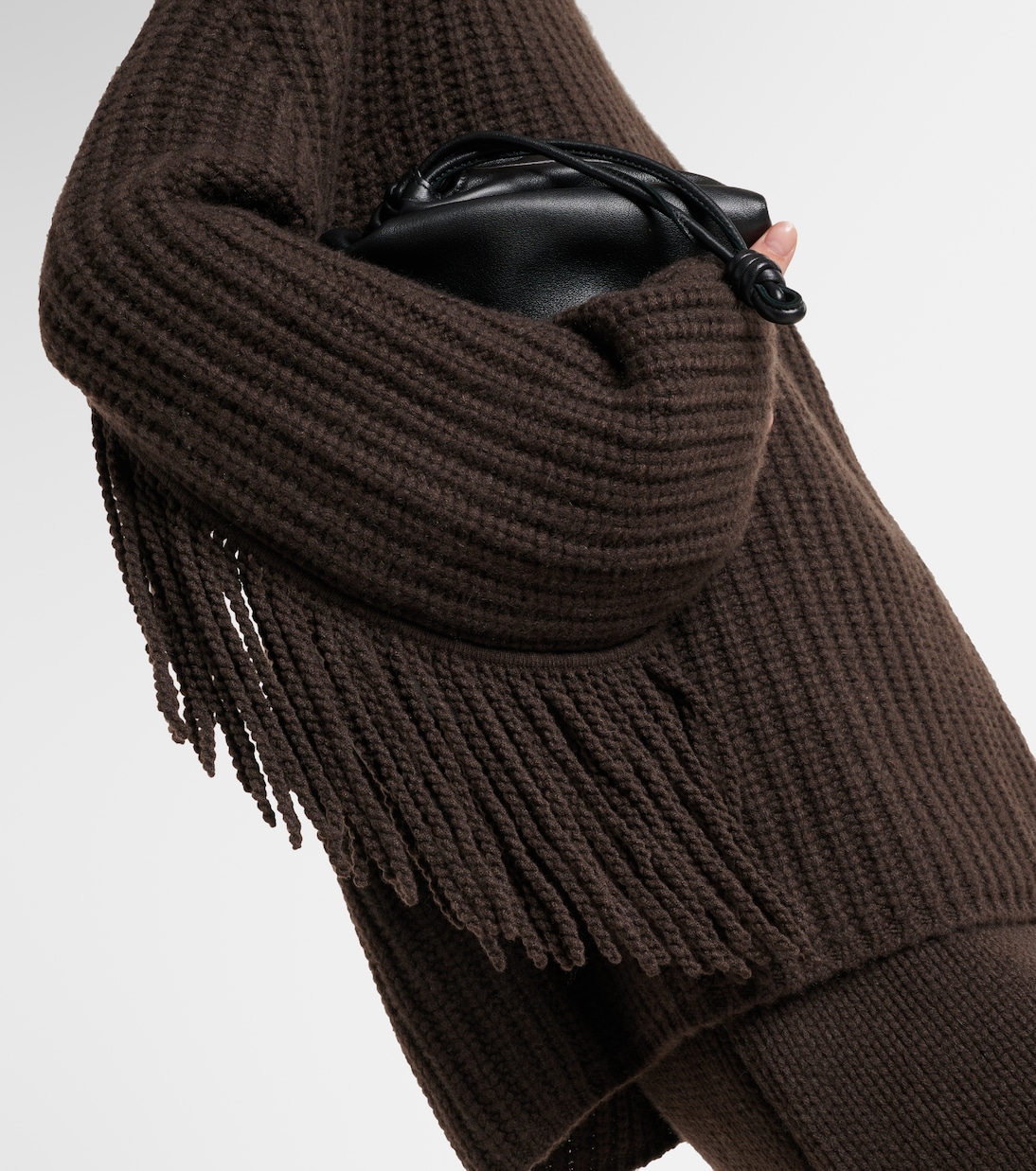 Hilma fringed oversized sweater | Lisa Yang