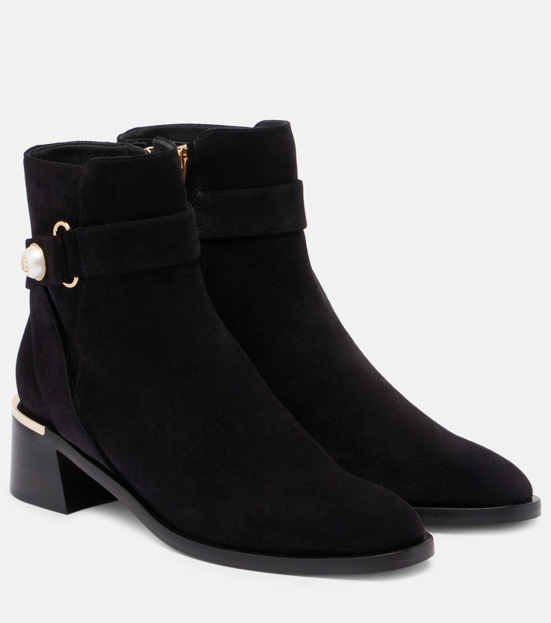 Noor 45 suede ankle boots | Jimmy Choo