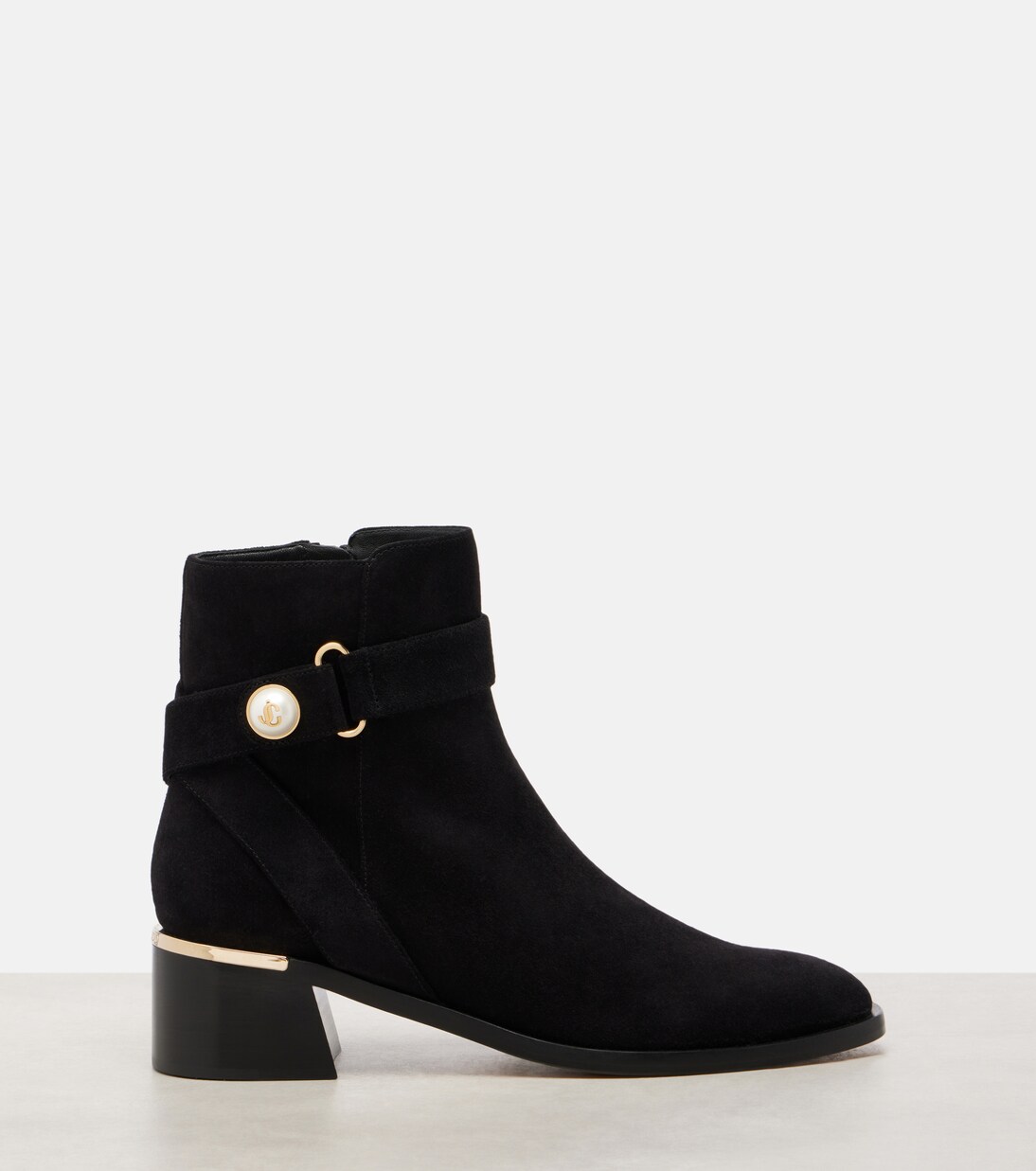 Noor 45 suede ankle boots | Jimmy Choo