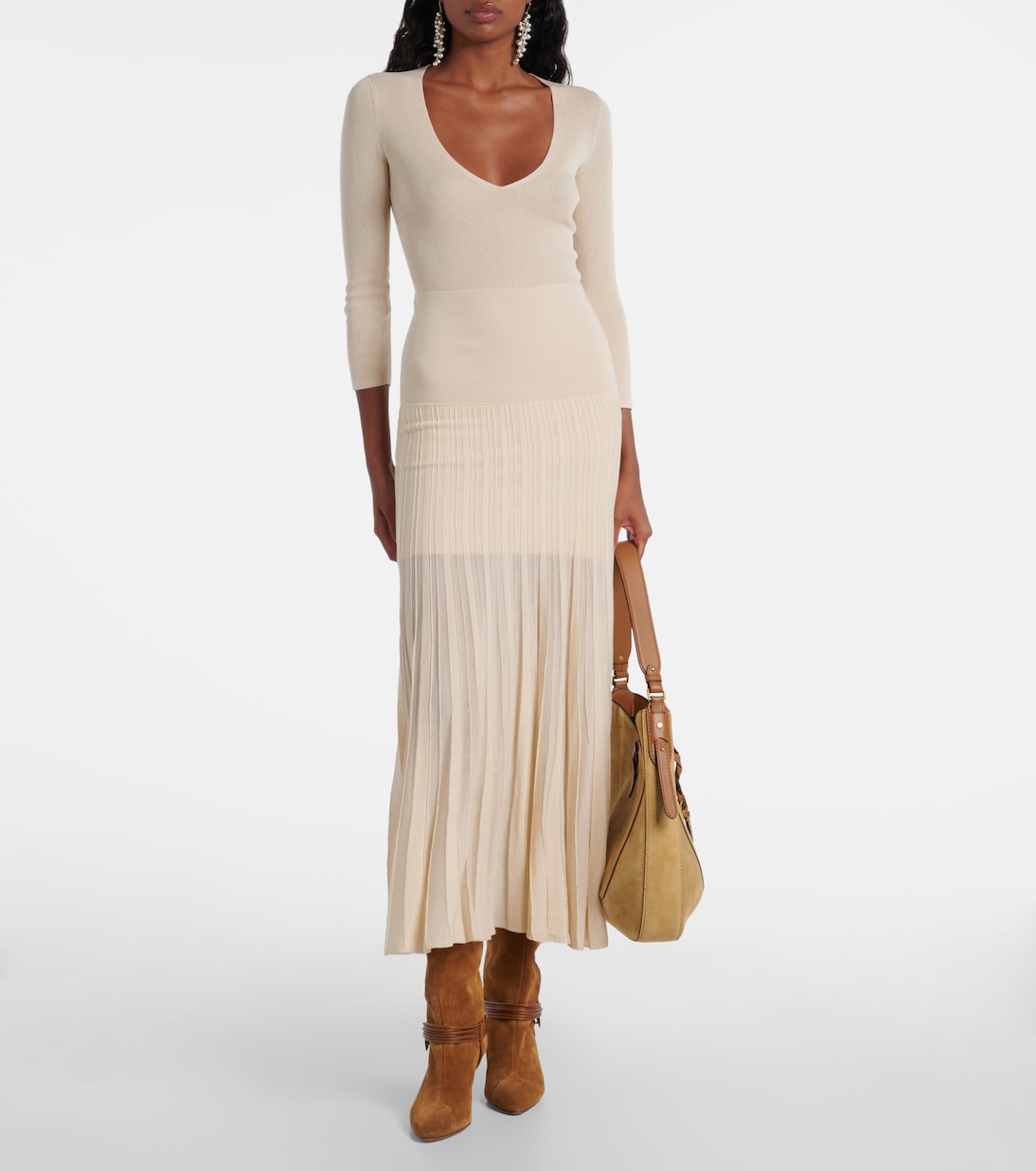 Top Felicia en mezcla de algodón acanalado | Isabel Marant
