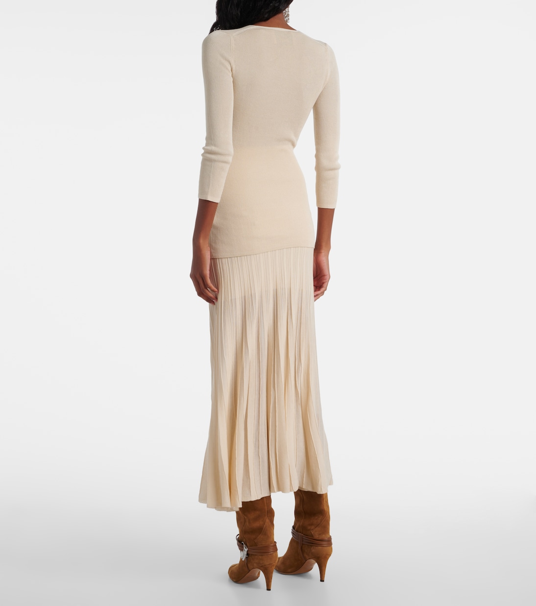 Top Felicia en mezcla de algodón acanalado | Isabel Marant