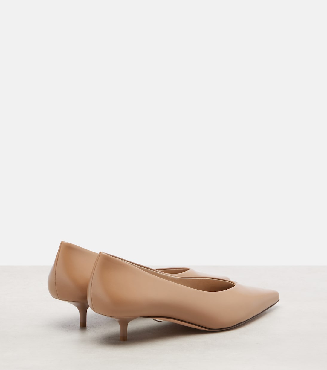 Pumps Kittenpump aus Leder | Max Mara
