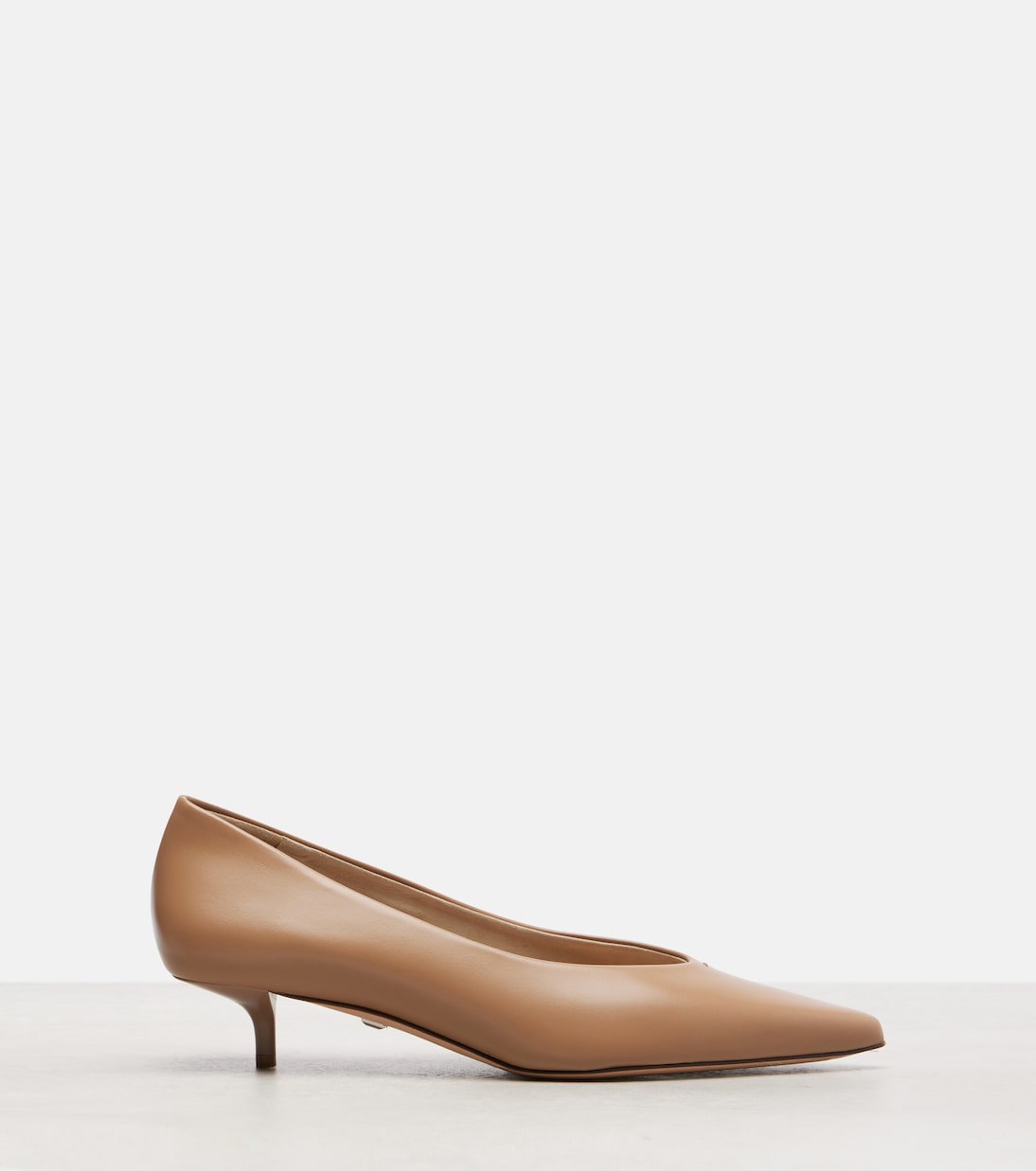 Pumps Kittenpump aus Leder | Max Mara