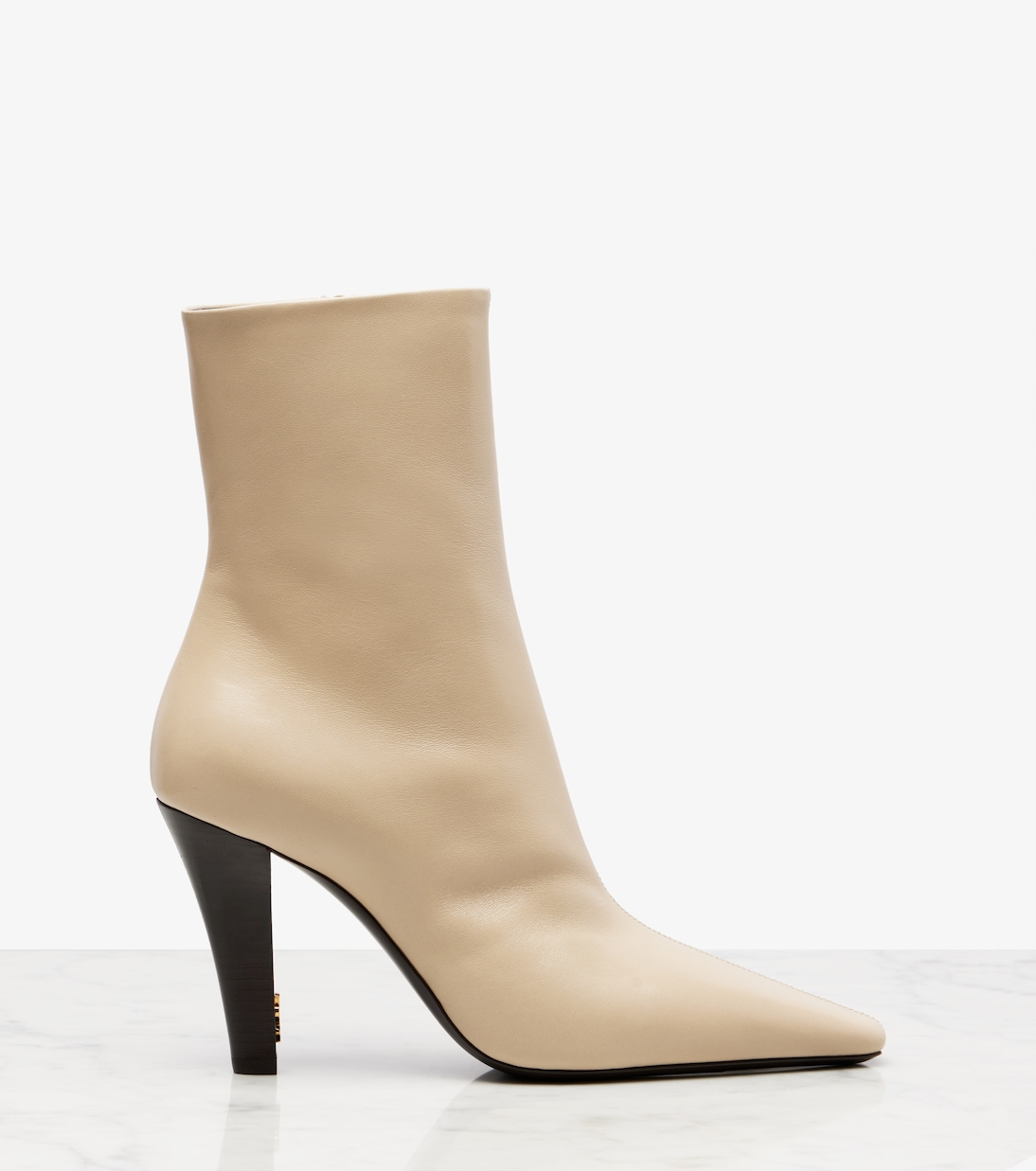 Jill 95 leather ankle boots | Saint Laurent