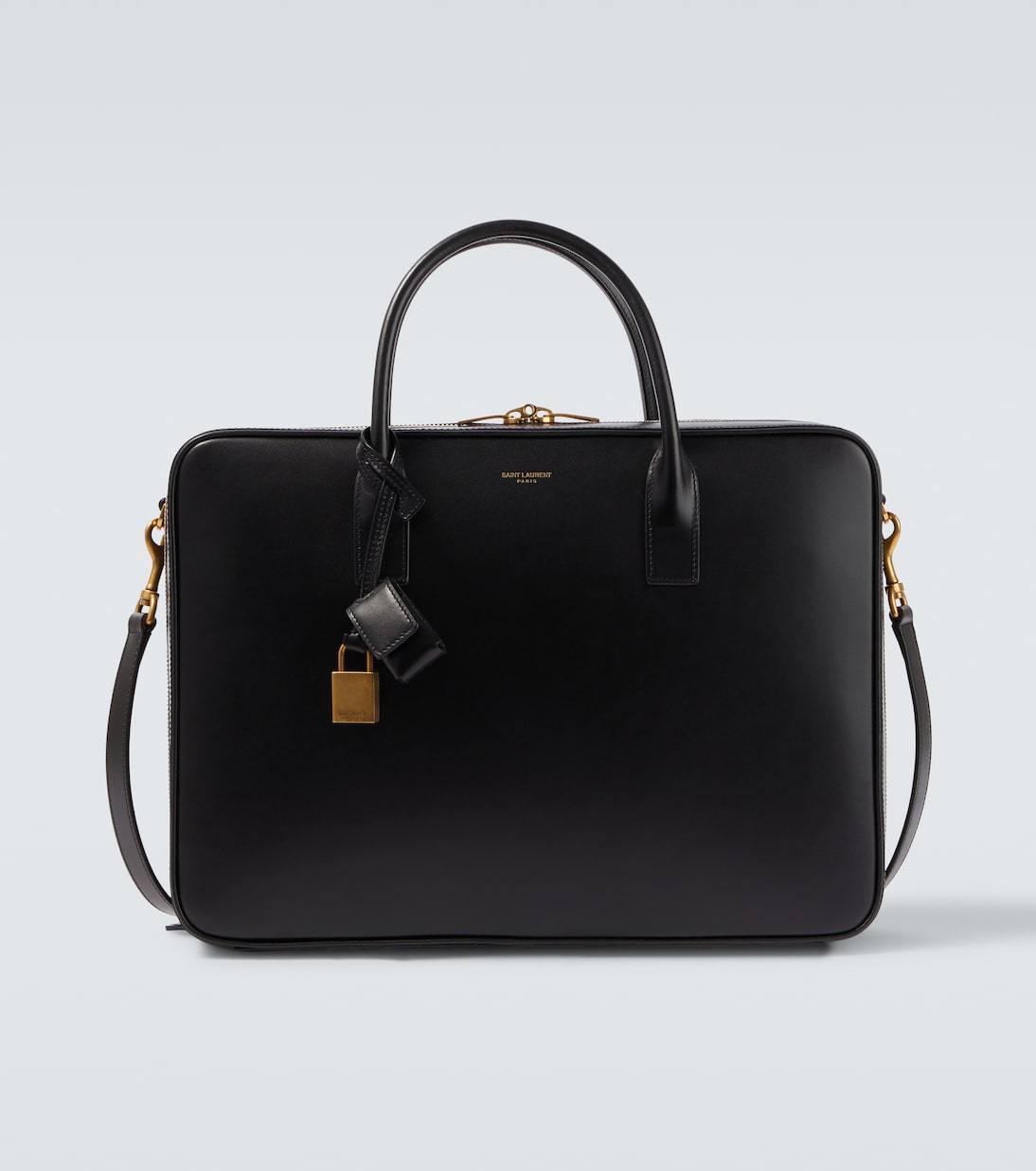 Leather briefcase  | Saint Laurent