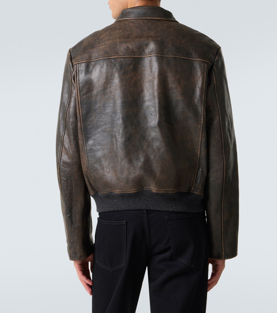 Akia leather jacket | The Row