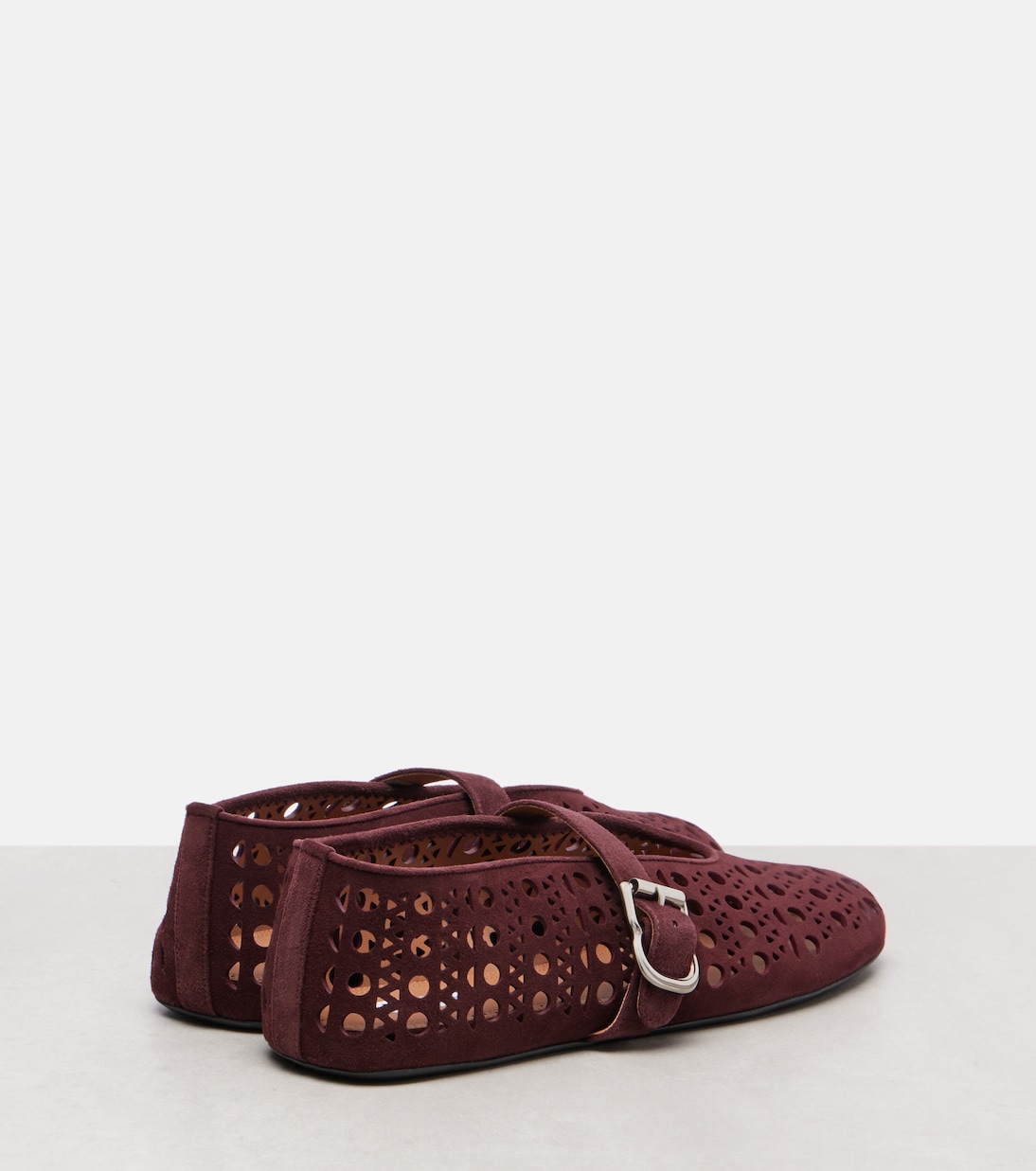 La Ballerine leather ballet flats | Alaïa