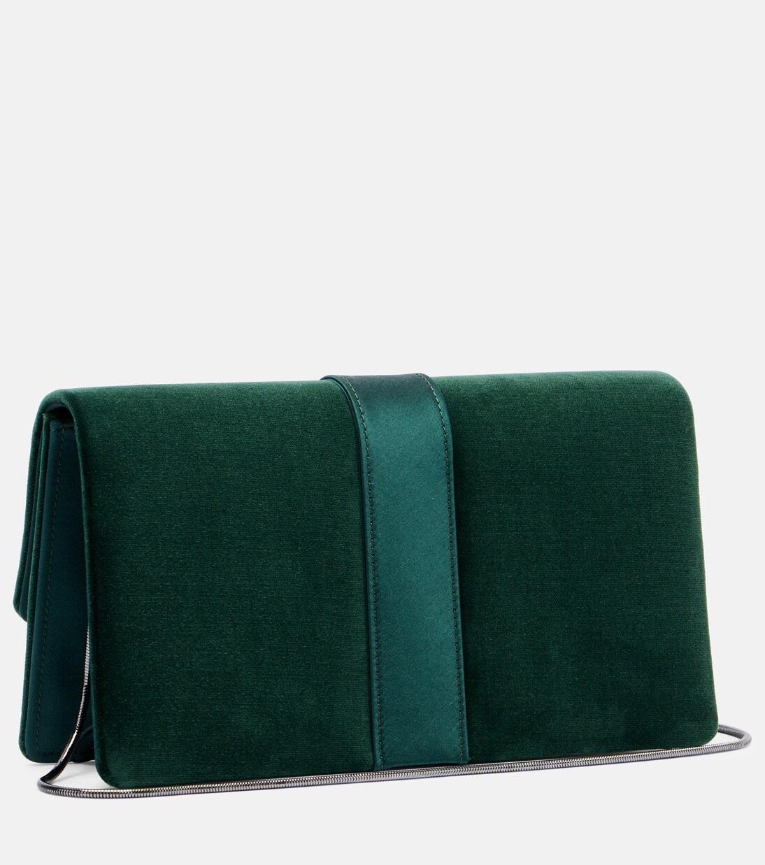 Capri embellished velvet clutch | Manolo Blahnik