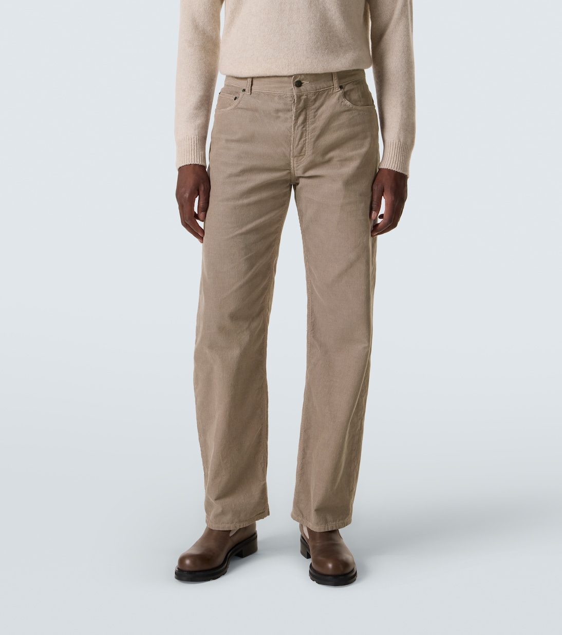 Rossen cotton corduroy straight pants | The Row