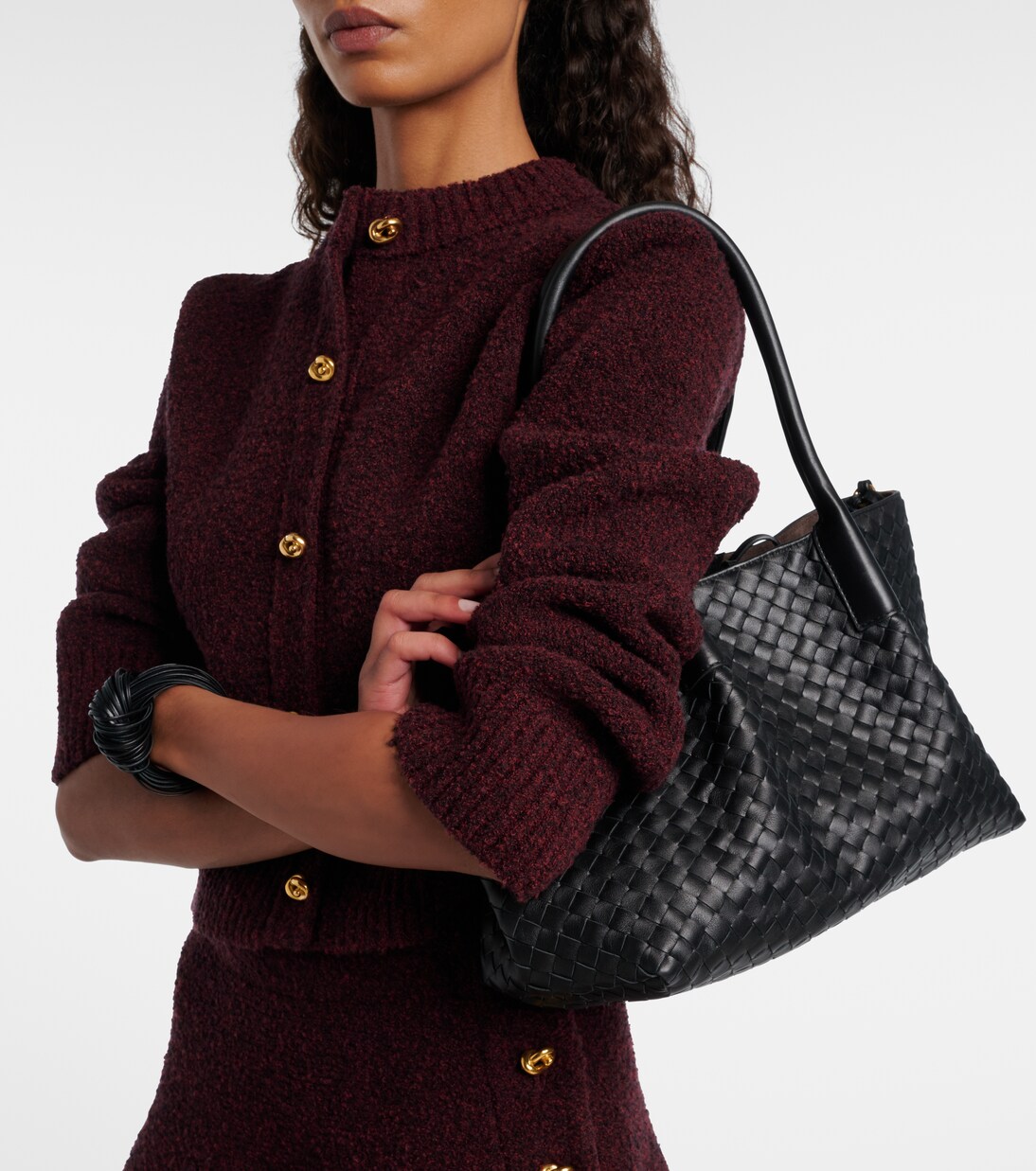 Pinacoteca Small reversible leather tote bag | Bottega Veneta