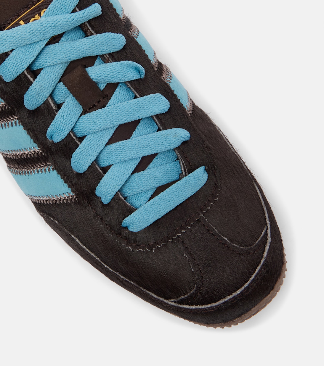 Japan leather-trimmed pony hair sneakers | Adidas