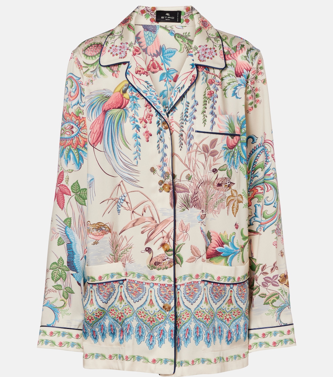 Printed bowling shirt | Etro