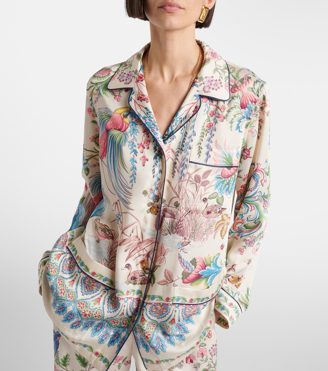Printed bowling shirt | Etro