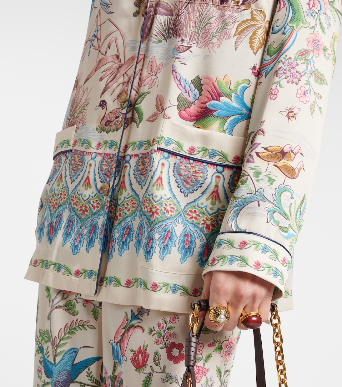 Printed bowling shirt | Etro