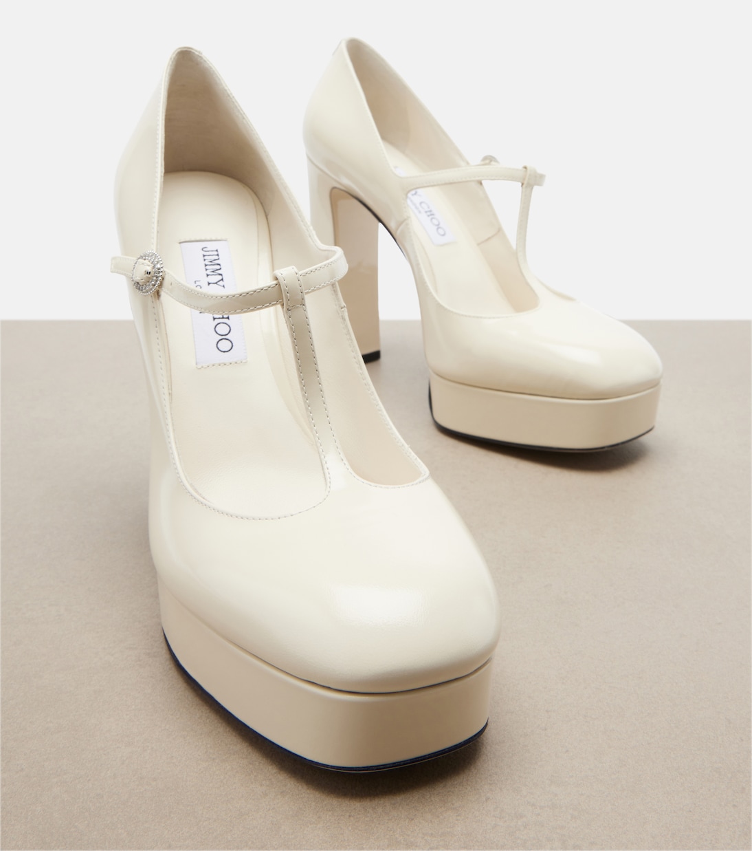 Marene 페이턴트 레더 메리제인 펌프스 | Jimmy Choo