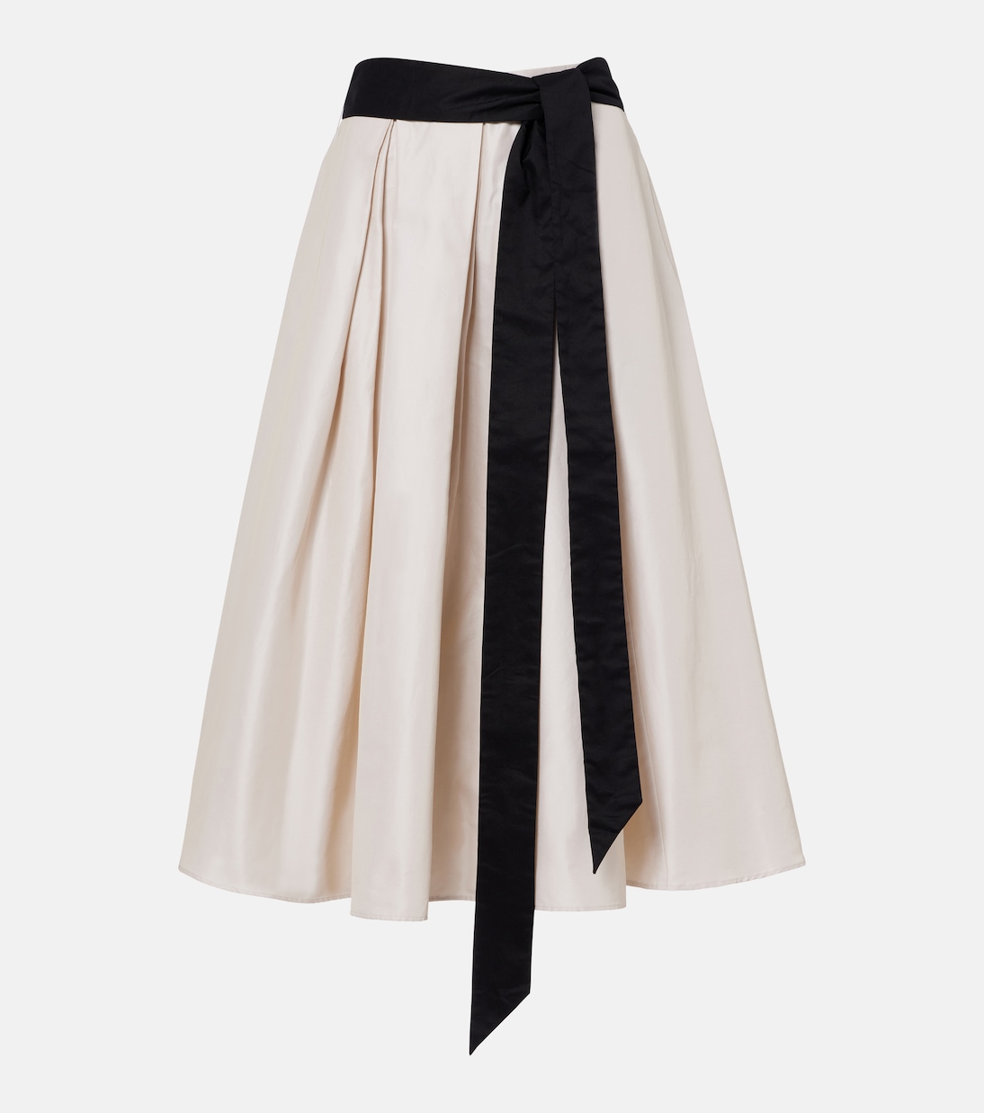 Baschi pleated cotton-blend midi skirt | 'S Max Mara