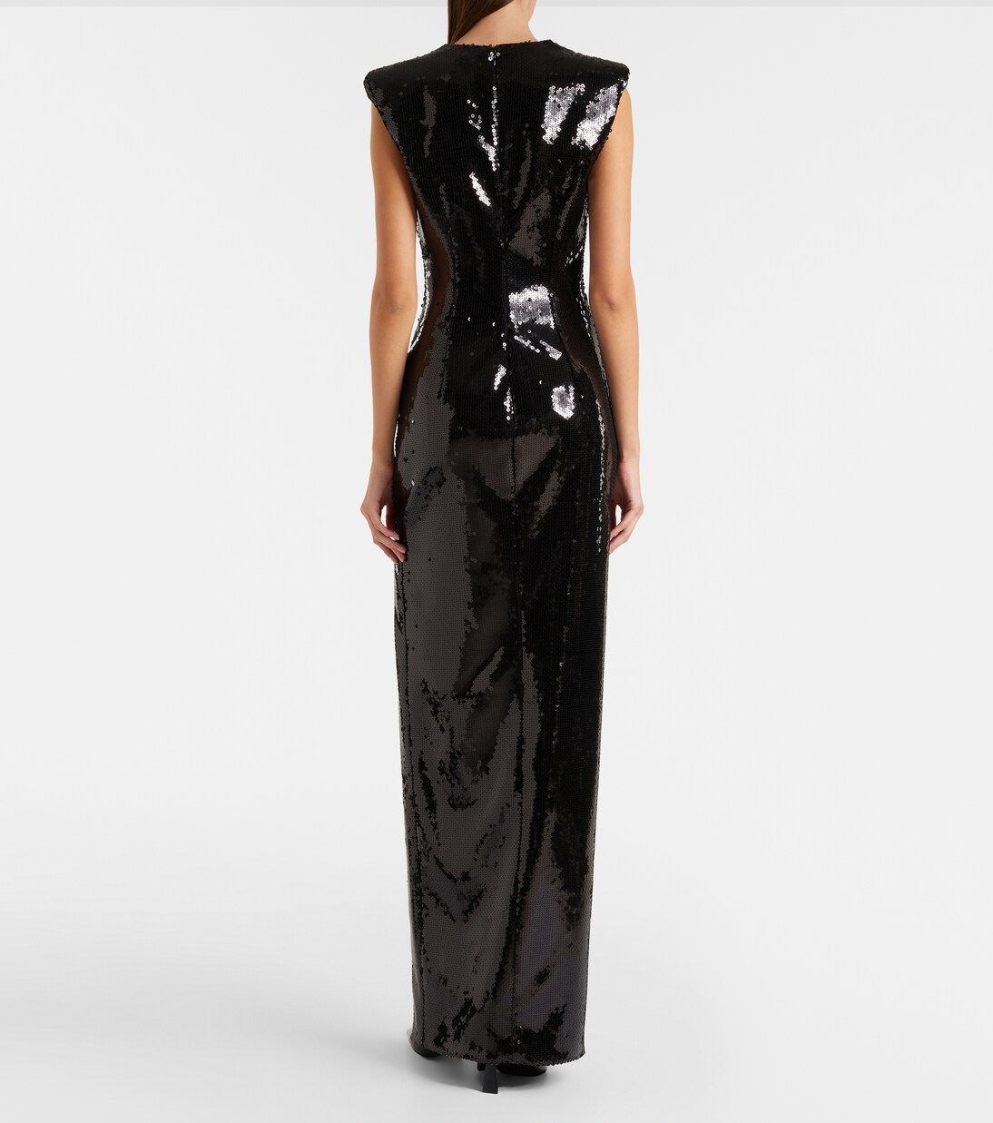 Chain-detail sequined gown | Balmain