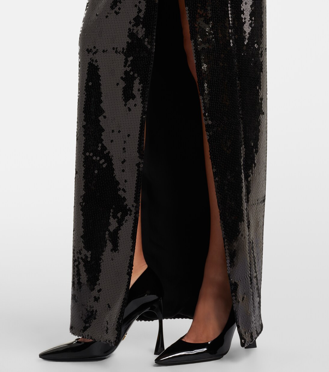 Chain-detail sequined gown | Balmain