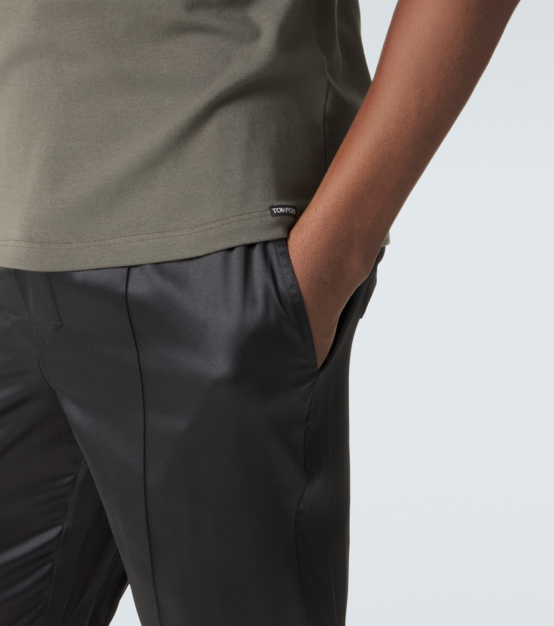 棉质混纺针织T恤 | Tom Ford