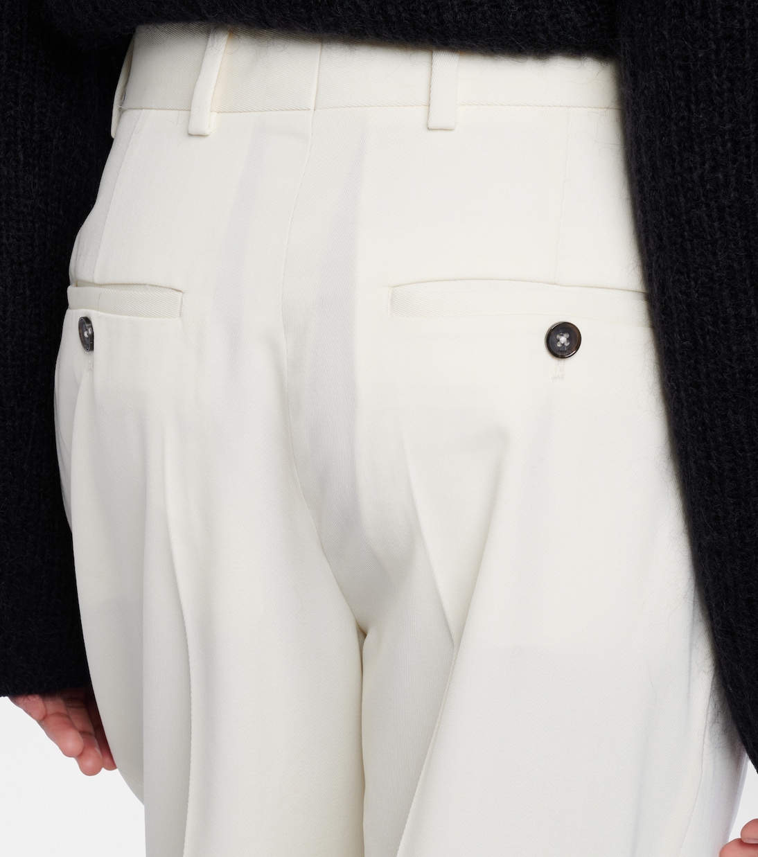 Pleated wide-leg pants | Toteme