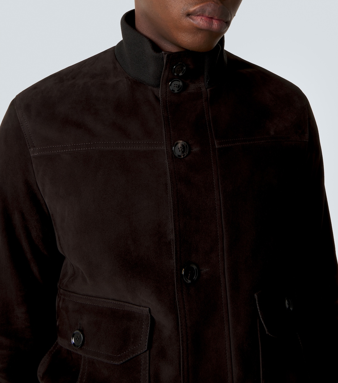 Veste bomber en daim | Brioni