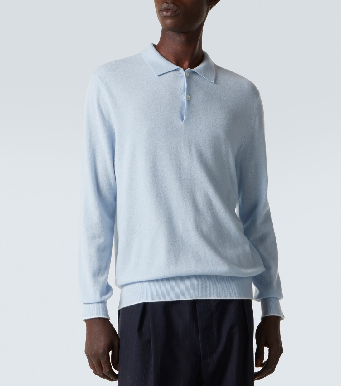 Cashmere polo sweater | Arch4