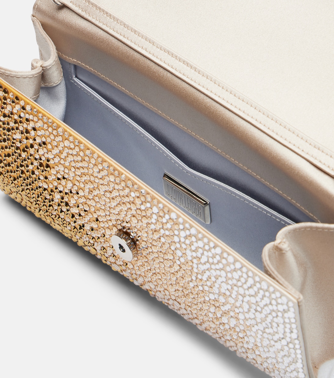 Gradient Perry crystal-embellished clutch | Judith Leiber Couture