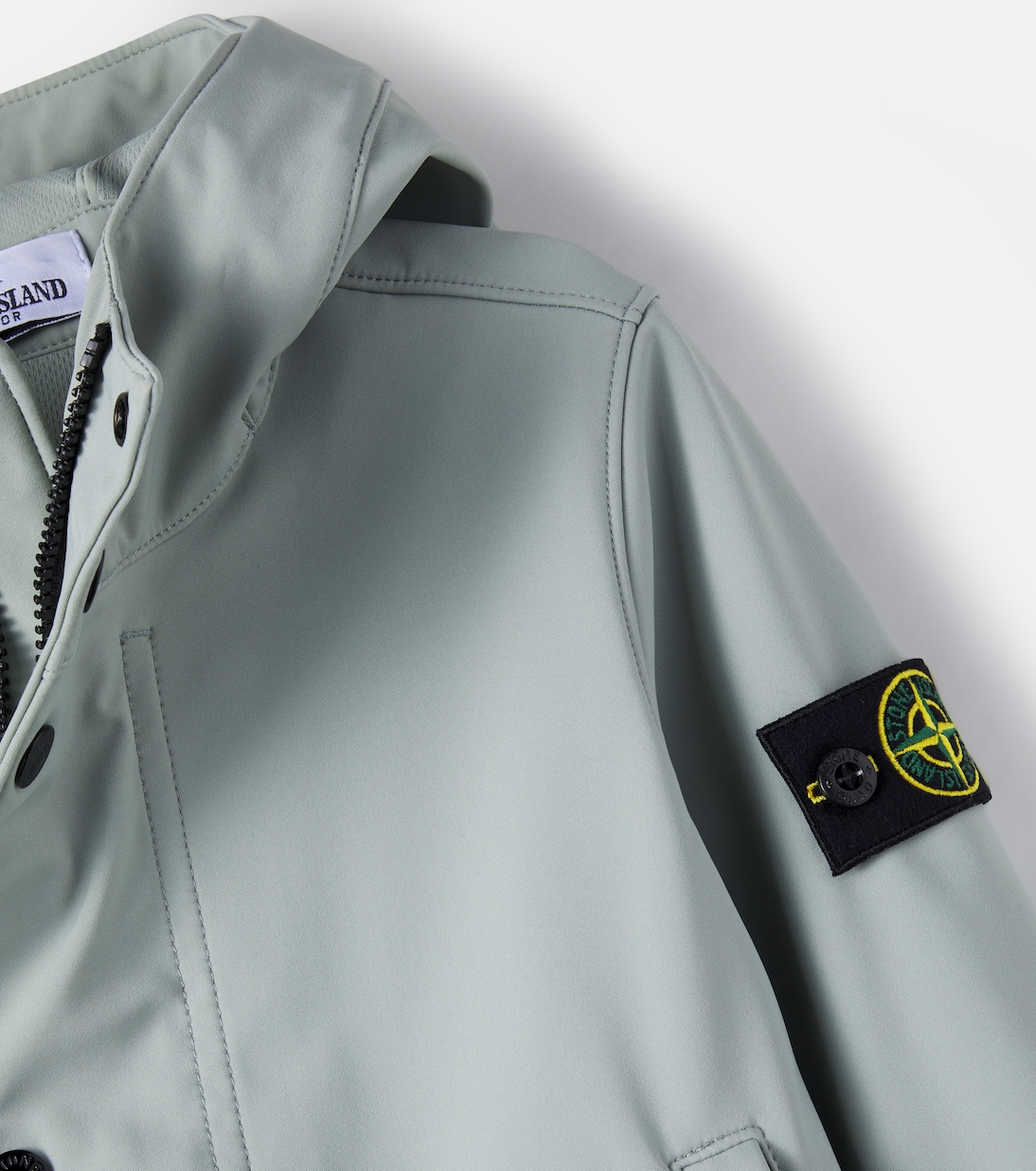 Compass hooded jacket | Stone Island Junior