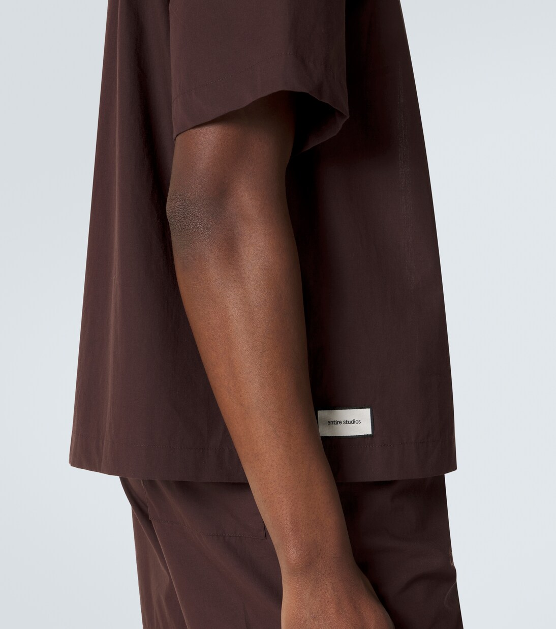 Cotton pajama shirt | Entire Studios