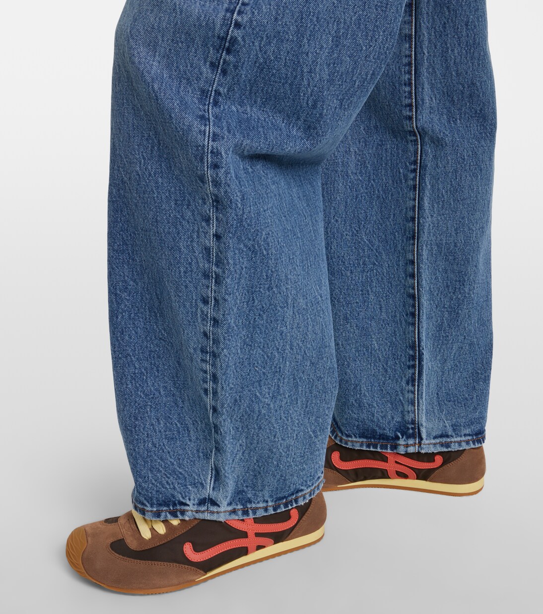 Bow barrel-leg jeans | Frame