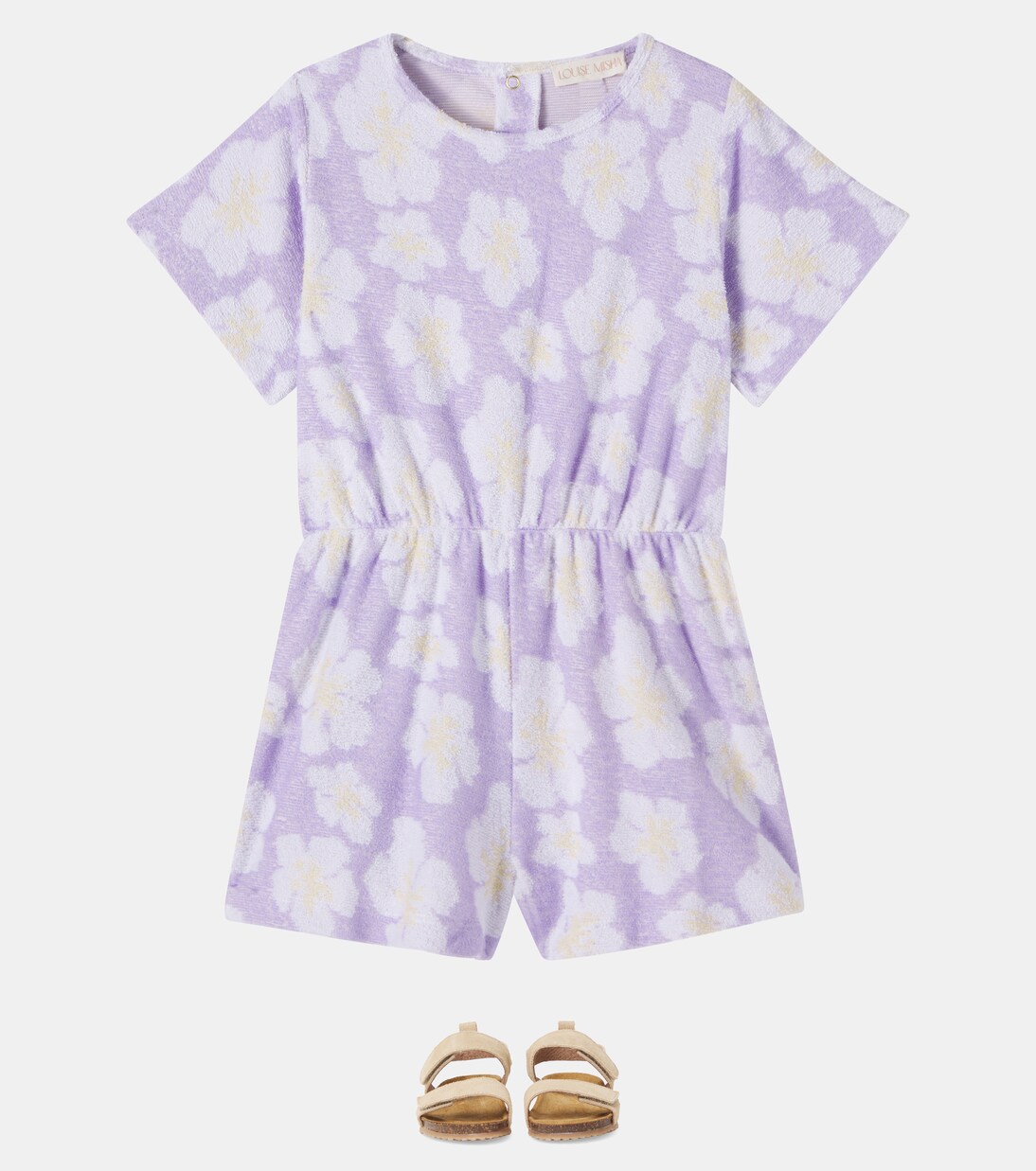 Playsuit Chiarane aus einem Baumwollgemisch | Louise Misha