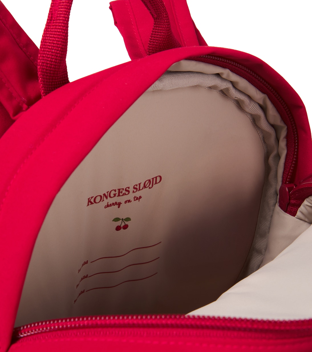 Bestickter Rucksack Strawberry Mini | Konges Sløjd