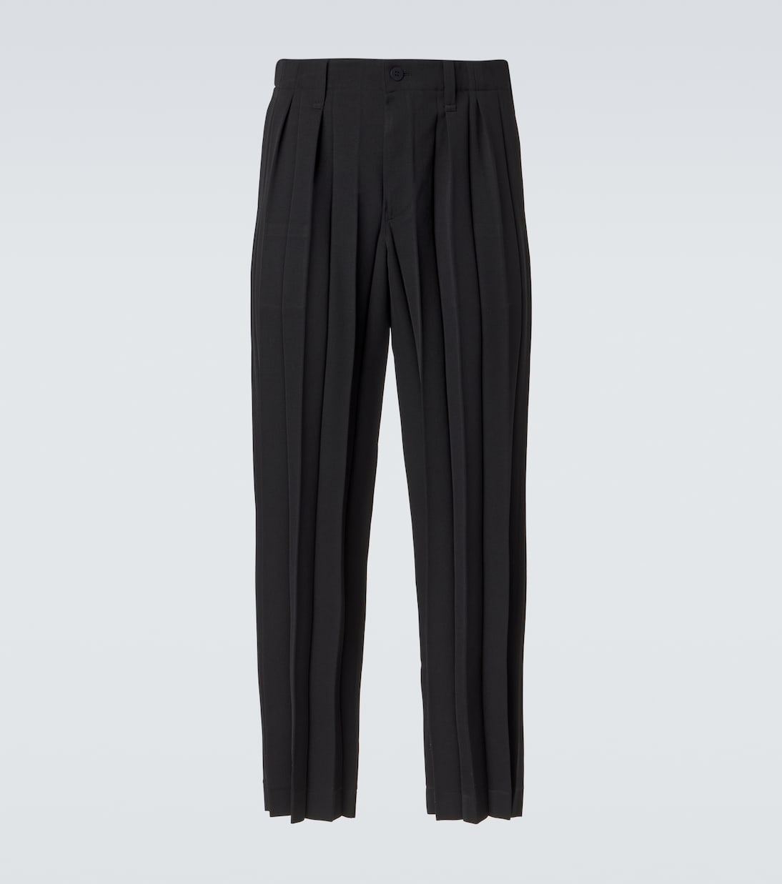 Edge Ensemble pleated straight pants | Homme Plissé Issey Miyake