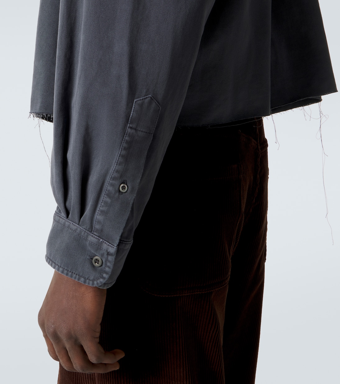 Camisa de denim con logo | Miu Miu