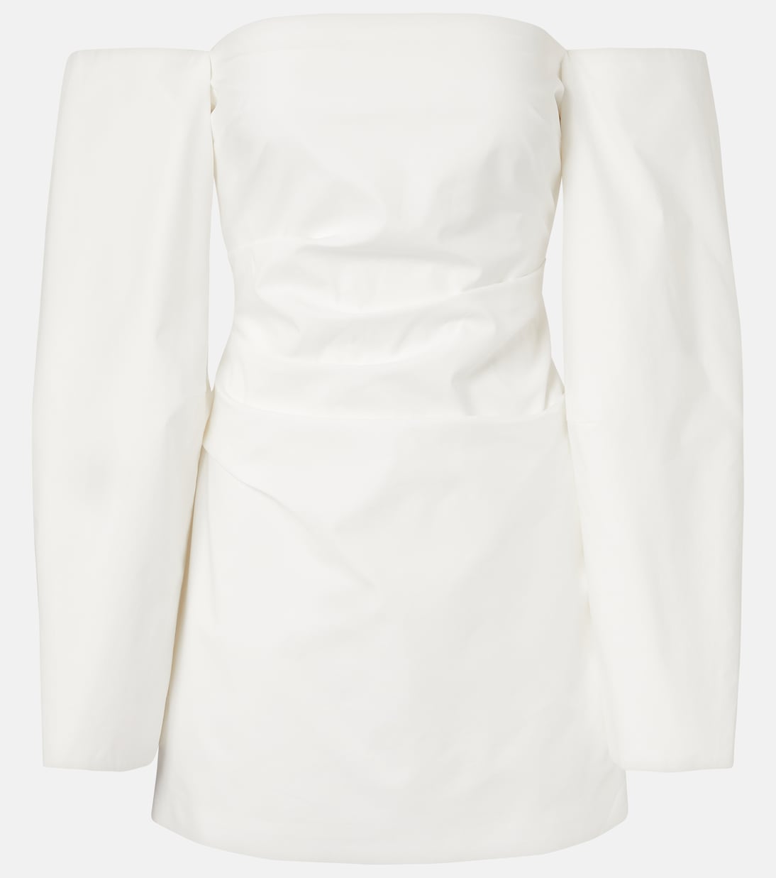 Robe Martina en coton à encolure bardot | SIR