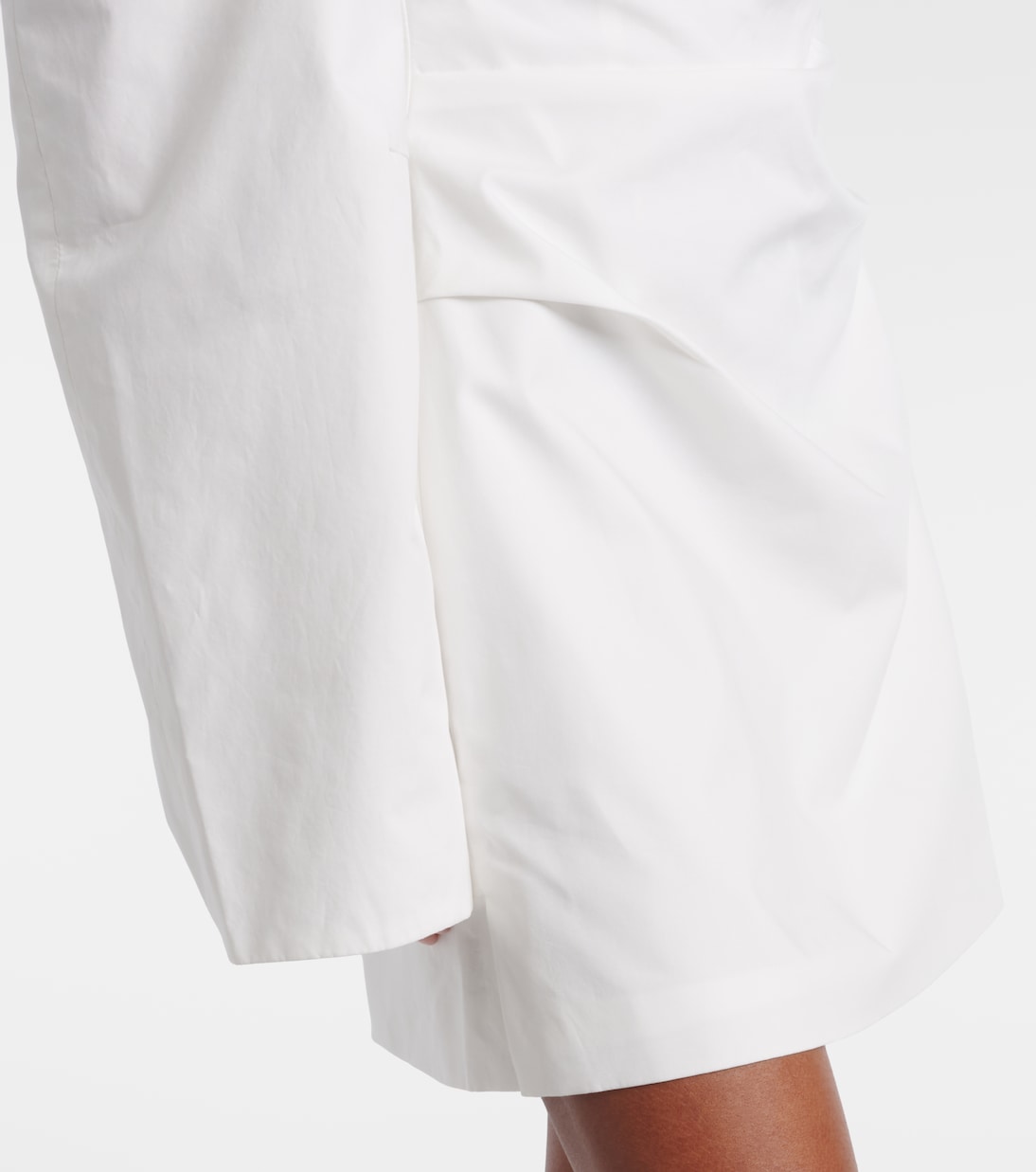 Robe Martina en coton à encolure bardot | SIR