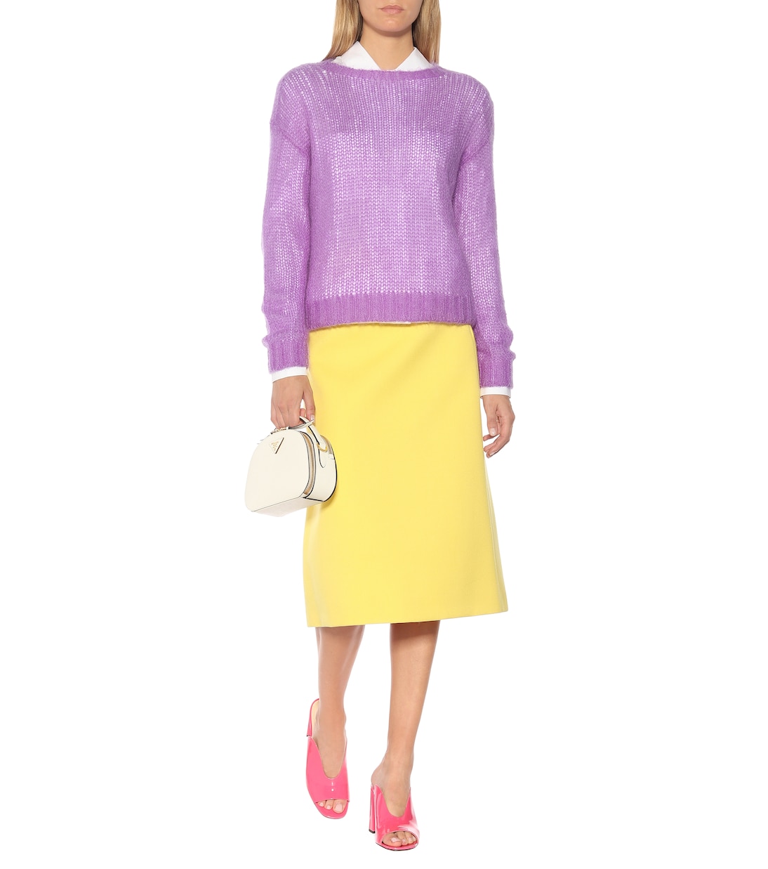 Mohair-blend sweater | Prada