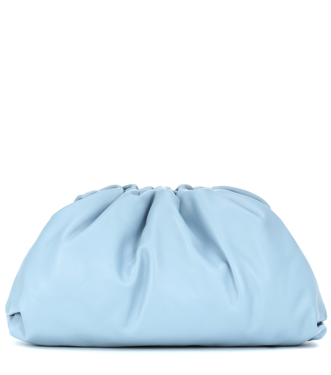 Pouch leather clutch | Bottega Veneta