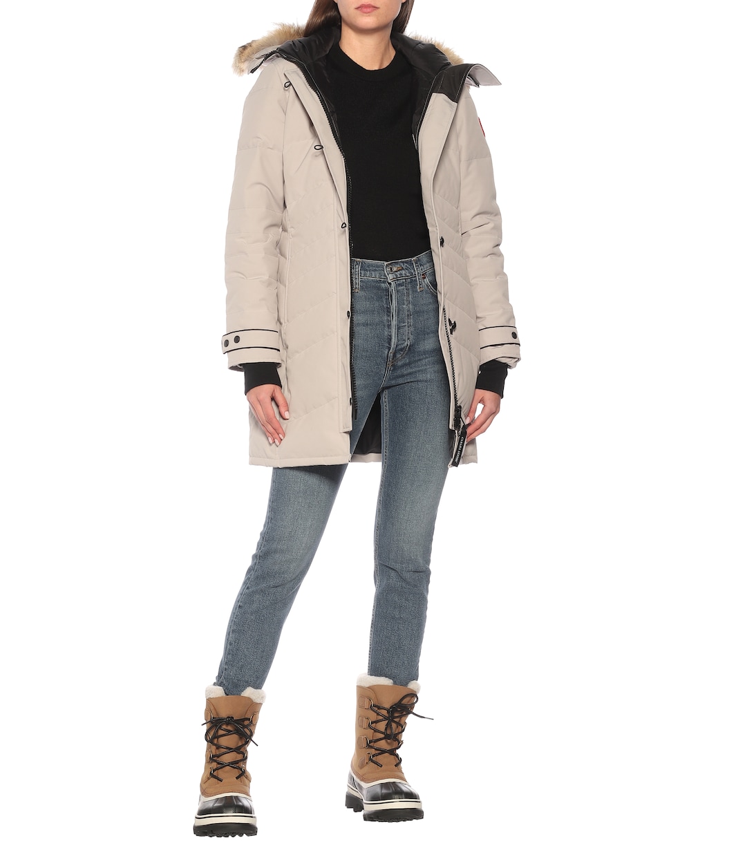 Caribou shearling and nubuck snow boots | Sorel